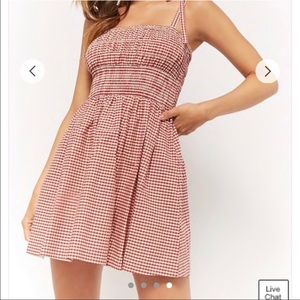 Gingham dress